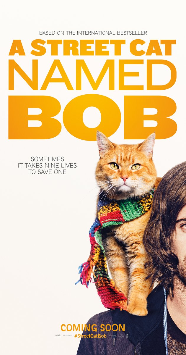 Movies – A Street Cat Named Bob Review (or 'If You Find Yourself Homeless,  Get A Cute Animal Immediately') | stuartreviewsstuff